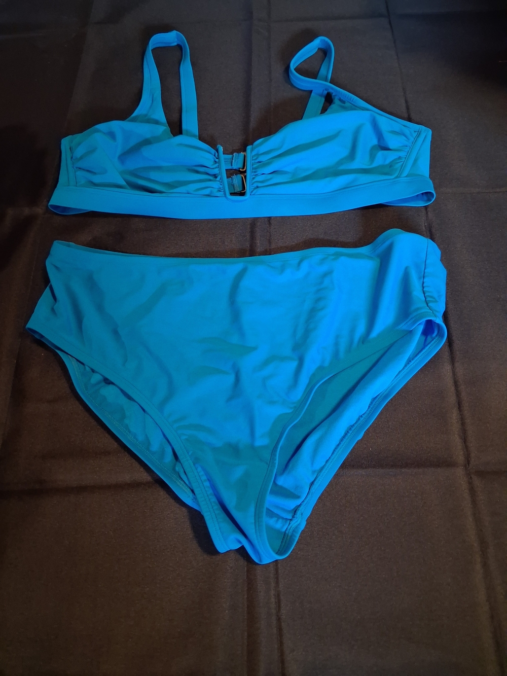 Women’s Blue Bikini Set - Classic Two-Piece Swimwear